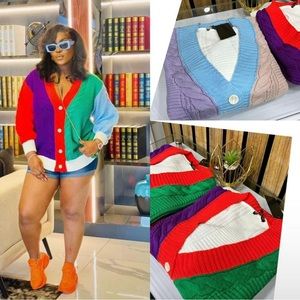 Beautiful colorful sweater